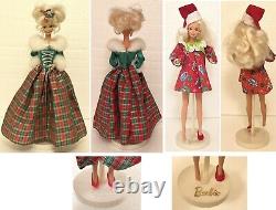 15 Vintage BARBIE Special Edition HOLIDAY CHRISTMAS WINTER Fashion Doll LOT