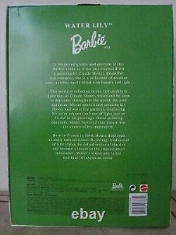 1997 Water Lily Barbie Inspired By Paintings Of Claude Monet Limited Edition