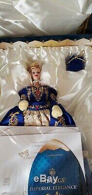 1998 Faberge Imperial Elegance Porcelain Barbie Doll Limited Edition 06912 NRFB