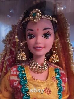 1999 Festival Fun Barbie and Skipper expression of india dolls Rare NRFB withCover