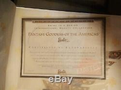 2000 Bob Mackie FANTASY GODDESS OF THE AMERICAS Barbie #25859 Limited w COA
