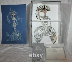 2000 FAO Schwarz Limited Edition Bob Mackie Lady Liberty Barbie Statue of NIB