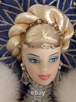 2001 Bob Mackie Fantassy Goddess Of The Artic Barbie Doll 50840 Nrfb Limited