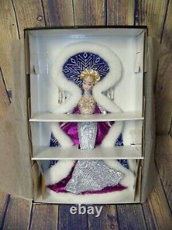 2001 Limited Edition Bob Mackie Barbie Fantasy Goddess Of The Arctic New In Box
