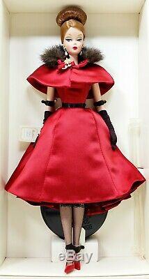 2001 Limited Edition Ravishing in Rouge Silkstone Barbie Doll No. 52741 NRFB