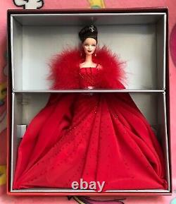 2001 Limited Edition Red Dress Ferrari Barbie Doll Nrfb