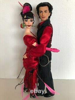2002 Fao Schwarz Barbie Mattel Tango Barbie & Ken Doll Limited Edition