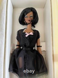 2002 Mattel BFMC Silkstone Lingerie Barbie Doll African 56120 NRFB Limited