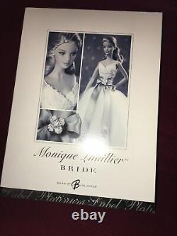 2006 Monique Lhuillier Bride Platinum Label Barbie NRFB Limited Edition Of 999