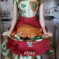 2010 Thanksgiving Feast Barbie #T2160 Gold Label, Limited Edition with COA NRFB