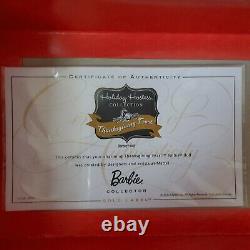 2010 Thanksgiving Feast Barbie #T2160 Gold Label, Limited Edition with COA NRFB