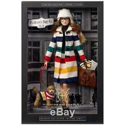 2016 Hudson's Bay Co. SILVER LABEL Limited Edition Barbie Doll NIB RARE