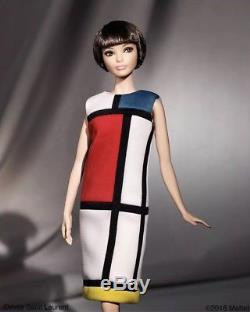 2018 Platinum Label Yves Saint Laurent Barbie Iconic 1965 Mondrian Dress Limited