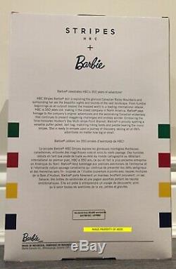 2020 HUDSON'S BAY BARBIE Signature DOLL HBC STRIPES Limited Edition