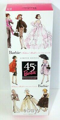 45th Anniversary Blonde Silkstone Barbie #B8955 NRFB 2003 Limited Edition
