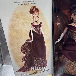 #7852 RARE NRFB Mattel Barbie Fan Club 2006 Victorian Holiday Barbie Shipper