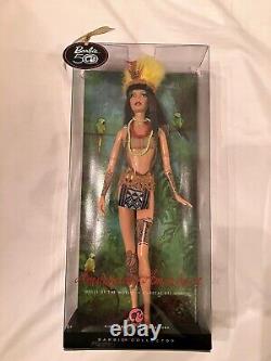 Amazonia Barbie NRFB Dolls Of The World 50th Anniversary