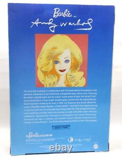 Andy Warhol BARBIE Collector Gold Label DWF57 2016 NRFB READ