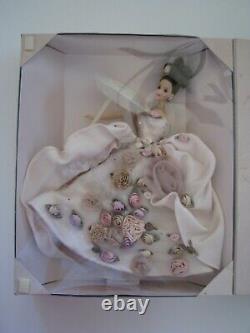 Antique Rose BARBIE (1996) FAO Schwarz Limited Edition Floral Collection 15814