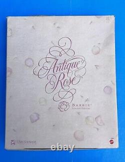 Antique Rose Barbie Doll FAO Schwarz Floral Signature Collection Limited Edition