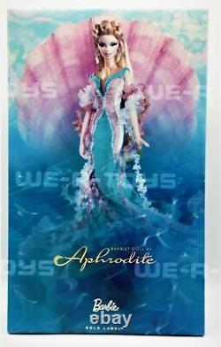 Aphrodite Barbie Doll Gold Label Greek Goddess Collection 2009 Limited Edition