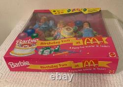 BARBIE BIRTHDAY FUN at McDONALDS, RARE ASIAN VERSION Party for Stacie & Todd
