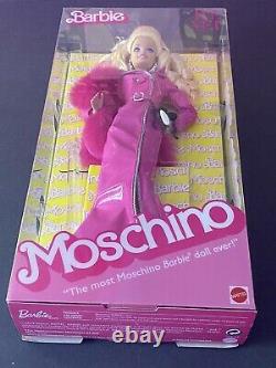 BARBIE Moschino The Met Platinum Label NRFB! Limited Doll