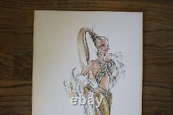 BOB MACKIE Mattel vintage Limited Edition Lithograph Barbie doll 1990 signed