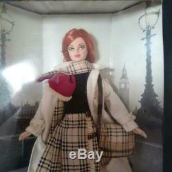 BURBERRY 2000 Barbie Limited Edition RED HAIR RARE Doll