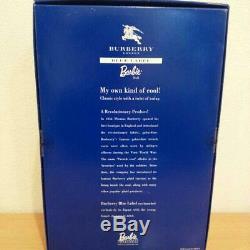 BURBERRY BLUE LABEL BARBIE DOLL LIMITED EDITION 1999 MATTEL Japan Limited