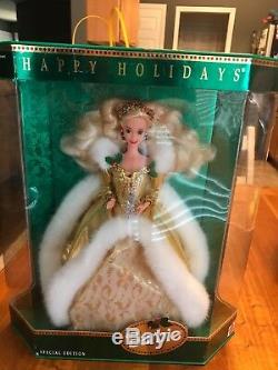 Barbie 1994 Happy Holiday Barbie Doll, Christmas, Limited Edition