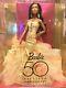 Barbie 50th Anniversary Aa Gold Label Limited Edition Nrfb? 2008 Mattel? New