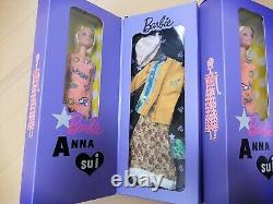 Barbie × ANNA SUI Doll 2 set 60th Anniversary Limited Rare New