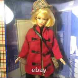 Barbie BURBERRY BLUE LABEL Doll Red Coat London Collaboration Limited Japan used