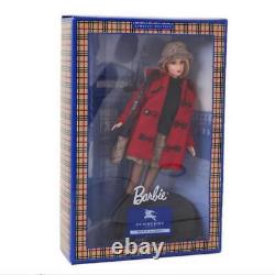 Barbie BURBERRY LONDON BLUE LABEL Limited Edition MATTEL vintage doll 1999