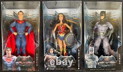 Barbie Black Label Collector Edition Superman Wonder Woman Batman Set DGY303 MIB