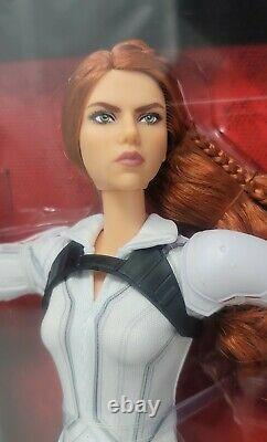 Barbie Black Widow White Costume Marvel Limited Edition Doll with Stand