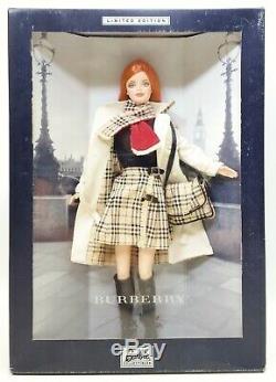 Barbie Burberry Doll Mattel 2001 Limited Edition No. 29421 NRFB