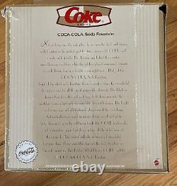 Barbie COCA-COLA SODA FOUNTAIN, Limited Ed, Dolls not included 2000 #26980