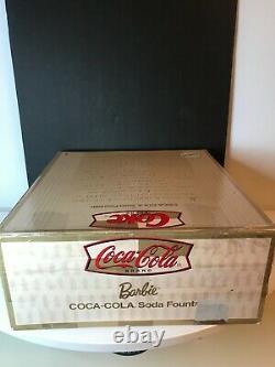 Barbie Coca-Cola Soda Fountain Limited Edition Playset 2000 Mattel NEW in Box