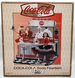 Barbie Coca-Cola Soda Fountain Playset Limited Edition 2000 Mattel 26980