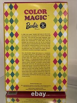 Barbie Collectibles Colour Magic Barbie Doll (2003)Reproduction MIB Limited Ed
