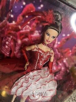 Barbie Collector Moulin Rouge Doll Gold Label Limited Edition 2011 Mattel T7910