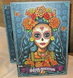 Barbie Dia De Muertos Doll 2019, Limited Edition, Day of the Dead, New in Box