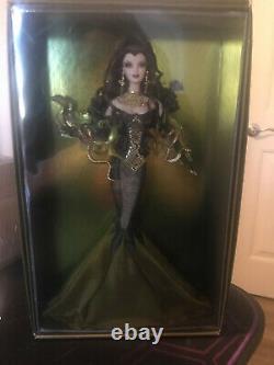 Barbie Doll As MEDUSA, RARE, New in Box, M9961, 2008, Gold Label, Limited Number