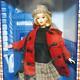 Barbie Doll Burberry Blue Label Figure Limited Edition Red Coat Plush Toy Doll