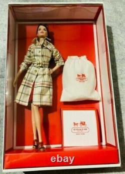 Barbie Doll COACH Limited edition Collector Mattel Collaboration Unopened F/S