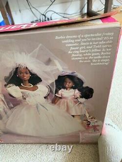 Barbie Dream Wedding Limited Edition Set w Stacie & Todd 1993 Mattel. Box Wear