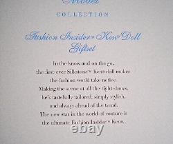 Barbie Fashion Model Collection 1st Silkstone Ken Limited Edition Nrfb 2002