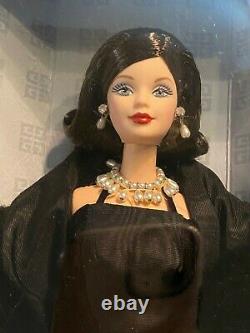 Barbie Givenchy Doll Fur Pearls 2000 BRUNETTE Limited Edition SEALED BOX NRFB